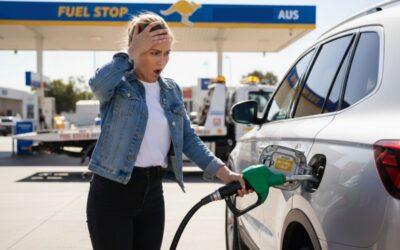 Wrong fuel recovery while at the service station