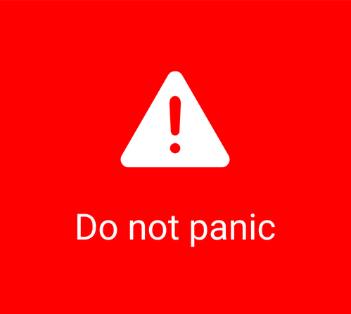 Do not panic