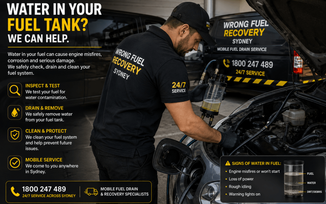 What Happens If Water Gets Into Your Fuel Tank?