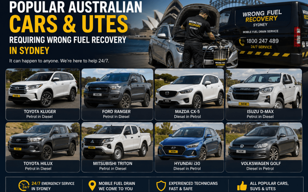 Wrong Fuel in Popular Australian Cars: A Model-by-Model Guide